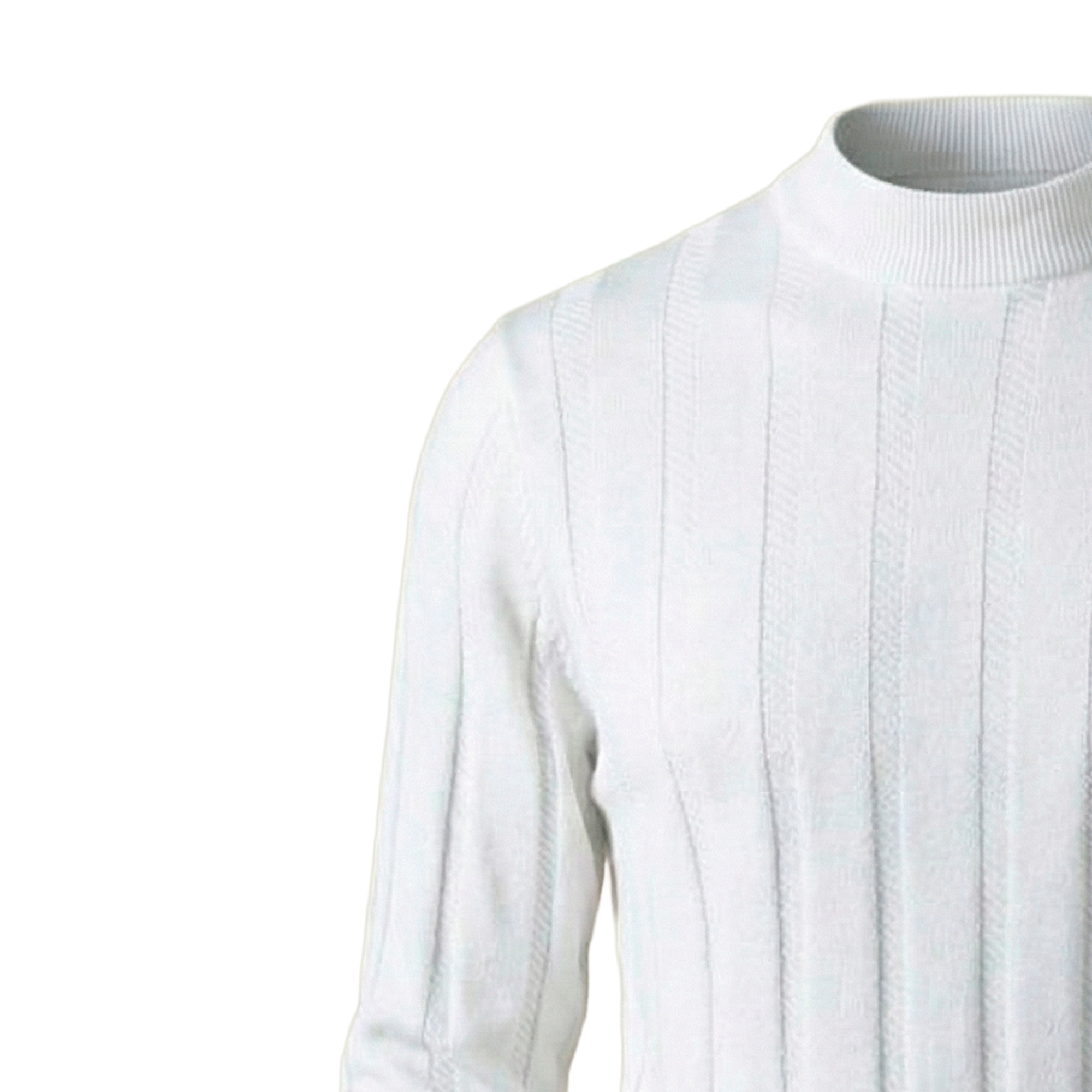 Kingsbridge Ribbed Mock Neck