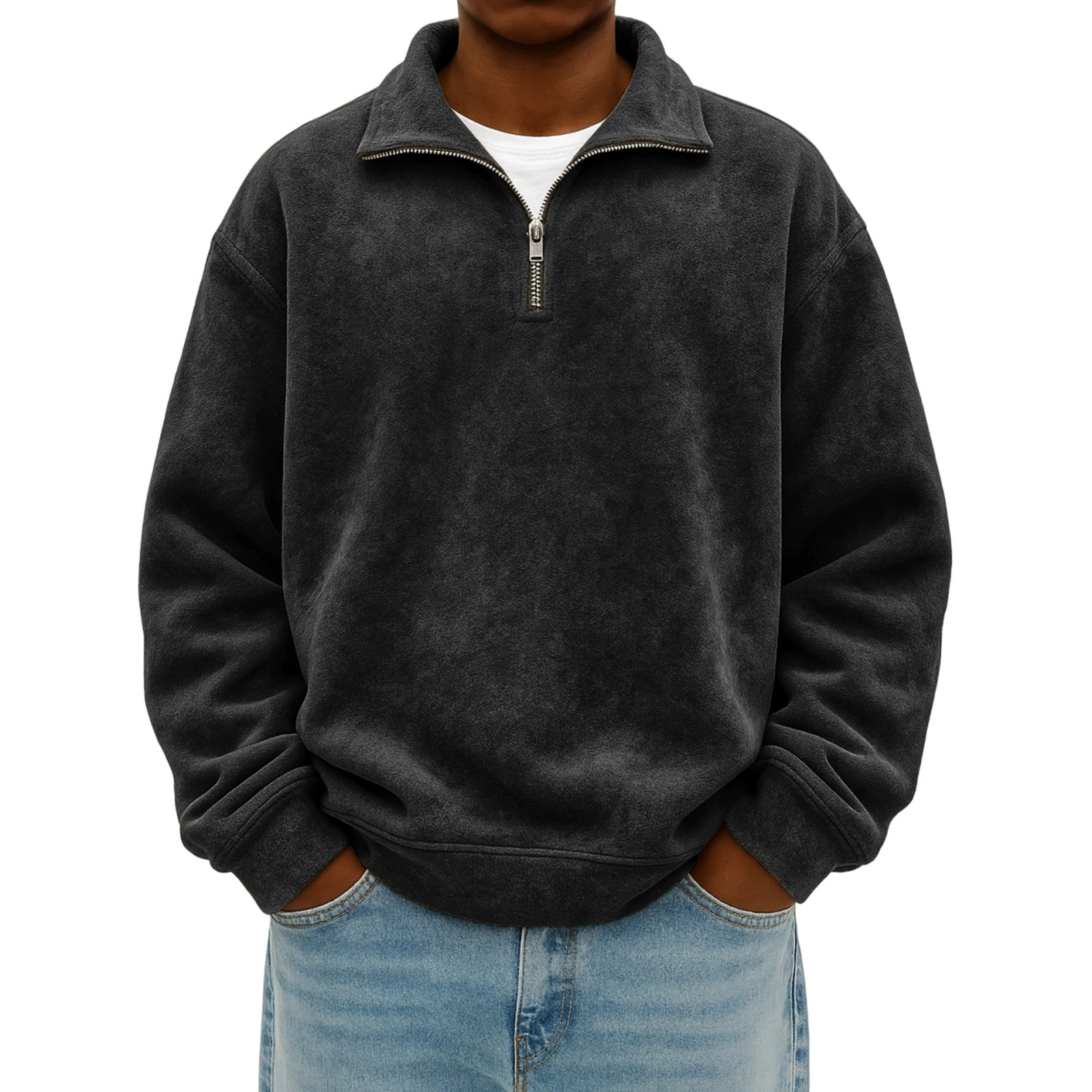 The Heritage Stone-Wash Pullover