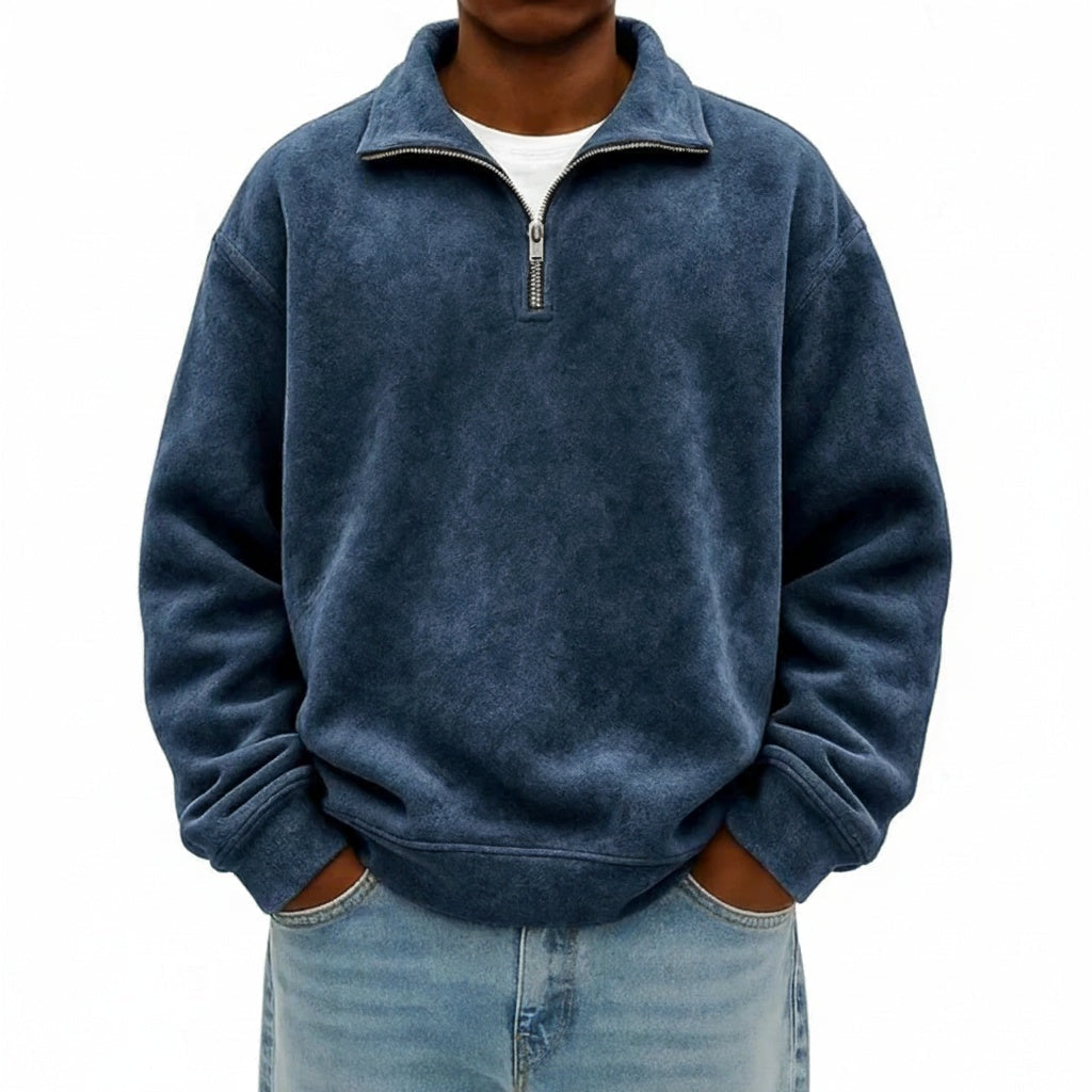 The Heritage Stone-Wash Pullover