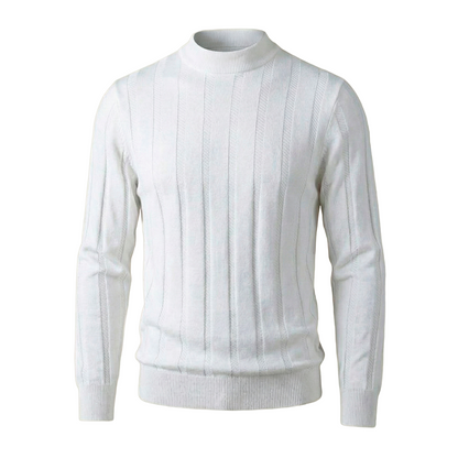 Kingsbridge Ribbed Mock Neck